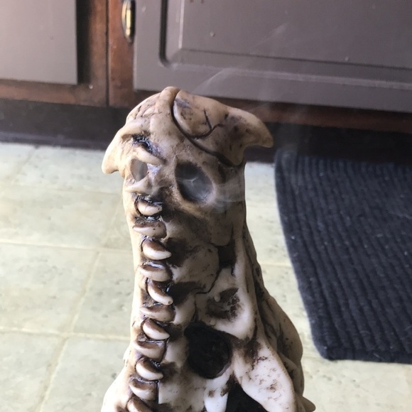 Skeleton dragon 🐉 incense burner - Picture 5 of 9